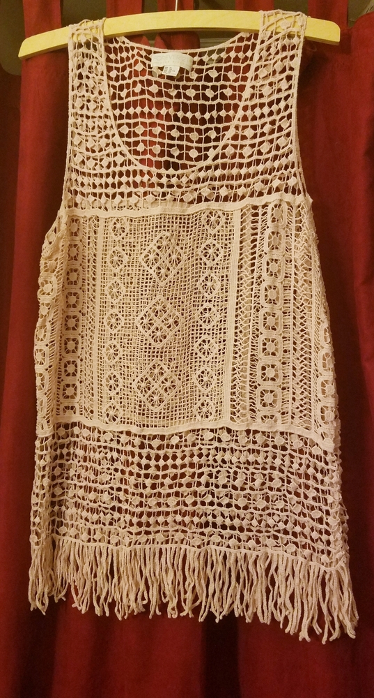 Forever 21 Fishnet tank top